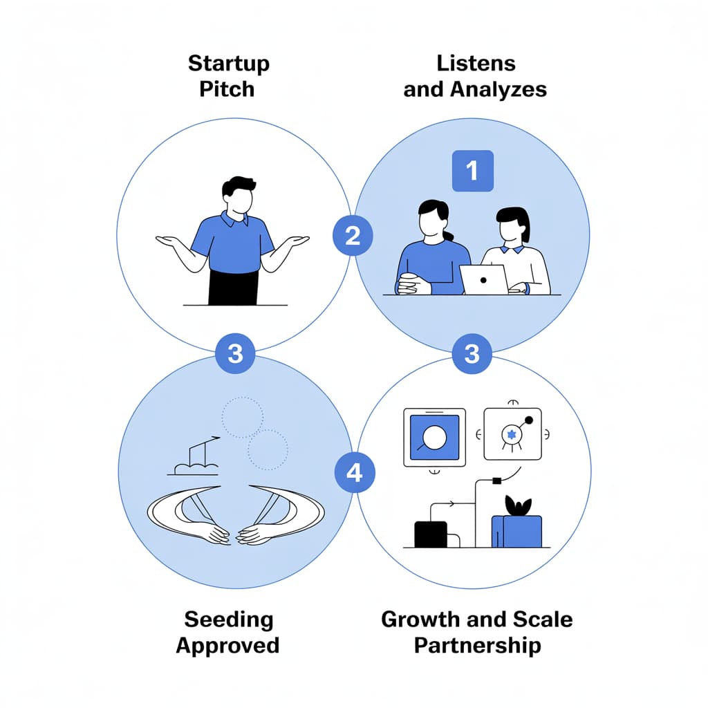 Step 1: Submit your startup pitch idea for seed funding consideration
